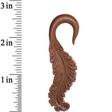 Load image into Gallery viewer, 2G Organic Wood Leaf in the Wind Hand Carved Hanger Set
