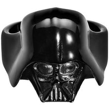 Load image into Gallery viewer, Licensed Black IP Star Wars 3D Darth Vader Ring
