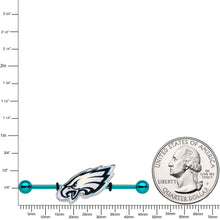 Load image into Gallery viewer, Officially Licensed NFL Philadelphia Eagles Industrial Barbell
