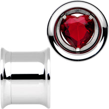Load image into Gallery viewer, 13mm Red Heart Steel Double Flare Internally Threaded Plug Set

