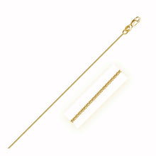 Load image into Gallery viewer, 14k Yellow Gold Gourette Chain 1.0mm
