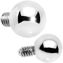 Load image into Gallery viewer, 3mm Stainless Steel Externally Threaded Dermal Anchor Top
