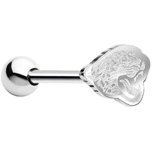 Load image into Gallery viewer, Officially Licensed Jacksonville Jaguars Barbell Tongue Ring
