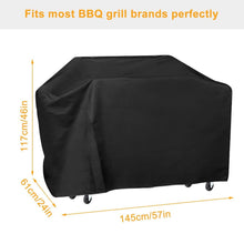 Load image into Gallery viewer, 57-Inch Weather Resistant Barbecue Grill Cover
