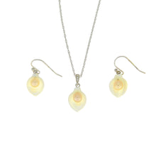 Load image into Gallery viewer, Natural FW Pearl Jewelry sets Sterling Silver
