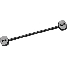 Load image into Gallery viewer, Black Plated Licensed Green Lantern Logo Industrial Barbell 35mm
