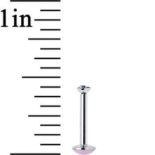 Load image into Gallery viewer, 16G 5/16 Handmade Labret Created with Crystals 2.5mm
