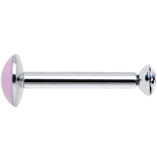 Load image into Gallery viewer, 16G 5/16 Handmade Labret Created with Crystals 2.5mm
