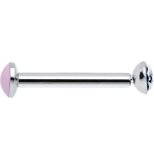Load image into Gallery viewer, 18G 5/16 Handmade Labret Created with Crystals 2.5mm
