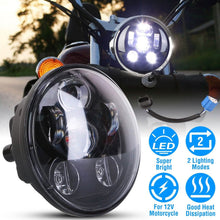 Load image into Gallery viewer, 5.75-Inch LED Motorcycle Headlight
