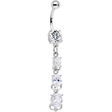 Load image into Gallery viewer, Clear Gem Sexy Drop Belly Ring
