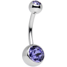 Load image into Gallery viewer, 10 Piece Multicolor Belly Ring Pack Set Created with Crystals

