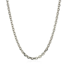 Load image into Gallery viewer, 14k White Gold Diamond Cut Cable Link Chain (2.90 mm)
