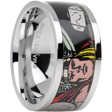 Load image into Gallery viewer, Officially Licensed Marvel Thor Steel Printed Comic Ring
