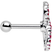 Load image into Gallery viewer, 16G 1/4 Pink Gem Roped Infinity Cartilage Earring
