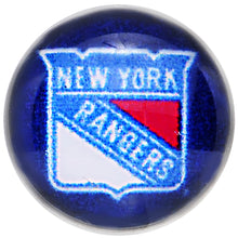 Load image into Gallery viewer, Officially Licensed NHL New York Rangers Logo Tongue Ring
