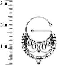 Load image into Gallery viewer, Stainless Steel Barbell Eastern Flair Universal Nipple Ring Set
