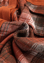 Load image into Gallery viewer, Plaid Button Up Long Sleeve Jacket Classic &amp; Timeless Lightwear Outerwear For women and Girls
