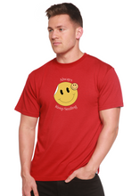 Load image into Gallery viewer, Always Keep Smiling Men's Bamboo Viscose/Organic Cotton Short Sleeve Graphic T-Shirt
