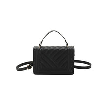 Load image into Gallery viewer, Dazzling Bags For Women Chain Crossbody Bags In Pu Leather Female Fashionable Shoulder Bag Ladies Handbags  Simple Messenger Bag Casual Indentation Western Style Portable Women
