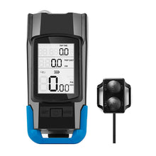 Load image into Gallery viewer, 4000mAh Bike LED Lights Bicycle Computer With Horn USB Rechargeable Flashlight Bike Speedometer Waterproof USB Rechargeable Bicycle Computer With Loud Bike Bell Waterproof Bike Odometer
