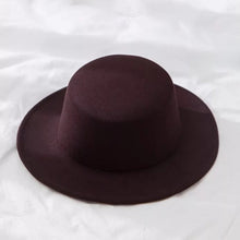 Load image into Gallery viewer, Winter Autumn Woolen Women Men Fedora Hats Fashionable Women Classic Wide Brim Fedora Hat Adjustable Big Fedoras Hat Luxury Brim Fedora Hat Summer Men Classic Hat
