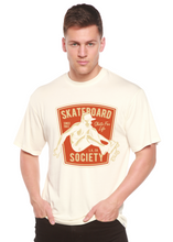 Load image into Gallery viewer, Skateboard Society Men's Bamboo Viscose/Organic Cotton Short Sleeve Graphic T-Shirt

