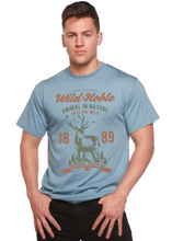 Load image into Gallery viewer, Wild And Noble Spun Bamboo® Men's Bamboo Viscose/Organic Cotton Short Sleeve Graphic T-Shirt
