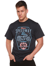 Load image into Gallery viewer, Speedway Motorcycle Spun Bamboo® Men's Bamboo Viscose/Organic Cotton Short Sleeve Graphic T-Shirt
