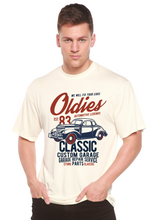 Load image into Gallery viewer, Oldies Spun Bamboo® Men's Bamboo Viscose/Organic Cotton Short Sleeve Graphic T-Shirt
