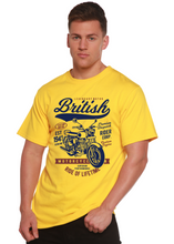 Load image into Gallery viewer, British Motorcycle Men's Bamboo Viscose/Organic Cotton Short Sleeve Graphic T-Shirt
