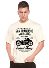 Load image into Gallery viewer, San Fransisco Spun Bamboo® Men's Bamboo Viscose/Organic Cotton Short Sleeve Graphic T-Shirt
