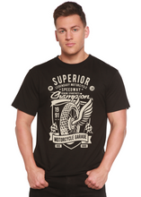 Load image into Gallery viewer, Superior Motorcycle Spun Bamboo® Men's Bamboo Viscose/Organic Cotton Short Sleeve Graphic T-Shirt
