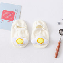 Load image into Gallery viewer, 1 Pair Cartoon Cotton Baby Rubber Sole Anti Slip Floor Socks For Newborn Girls And Boys Kids

