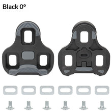 Load image into Gallery viewer, Road Pedal Cycling Shoes Cleats Self Locking Pedal Anti-Slip Cleat Compatible Look Road Bike Cycling Accessories Road Bike Cleats For Speed Cleats Indoor Outdoor Spin Cycling Pedals Cleat And Bicycle Clips Set
