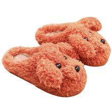 Load image into Gallery viewer, Couples Winter Pack Heel Cotton Shoes Women's  Mens Slipper Winter Shoes New Fashion Casual Fur Plush Slides Winter Slippers For Women House Slippers Fluffy Soft Comfy Fuzzy Slippers Faux Fur Plush Anti-Skid Slippers
