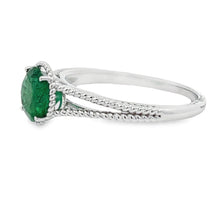 Load image into Gallery viewer, 1.28ct Emerald  14KT White Gold
