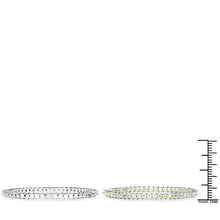 Load image into Gallery viewer, 3.50 Carat Genuine Peridot .925 Sterling Silver Earrings
