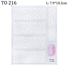Load image into Gallery viewer, 5D Sweater Nail Sticker Acrylic Engraved Winter Charm Designs Beauty Cloth Christmas Patterns Nails Art Decoration Tools  Nail Art Stickers Decor Tip Transfer Nail Decals Sticker For Pretty Girl Self-Adhesive Nail Decals Designer Nail Stickers
