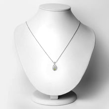Load image into Gallery viewer, 0.15 Carat Genuine Peridot .925 Sterling Silver Pendant
