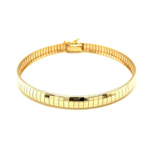 Load image into Gallery viewer, 6.0 mm 14k Yellow Gold Classic Omega Bracelet
