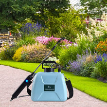 Load image into Gallery viewer, 5L/1/3 Gallon Electric Plant Sprayer Telescopic Rechargeable with 3 Spray Sprouts
