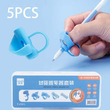 Load image into Gallery viewer, 5Pcs Children Writing Pencil Holder Kids Learning Practice Pen Aid Grip Posture Correction Device Child Writing Tools Pencil for Kids Handwriting Aid Correction Tool
