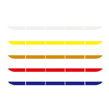 Load image into Gallery viewer, 5pcs/set Car Reflectance Reflector Sticker Auto Strong Reflective Stickers  Car Body Trunk Exterior Auto Accessories Reflective Tape Reflex Reflective Stickers Car Trunk Reflective Stickers Night Visibility Reflective Decal Waterproof Exterior Warning
