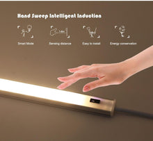 Load image into Gallery viewer, 5V USB LED Strip Desk Lamp Hand Sweep Switch Motion Sensor Lamp Table Lamp Children Study Room LED Under Cabinet Kitchen Lights Decorative Table Lamp Cute Study Lamps for Bedroom Décor
