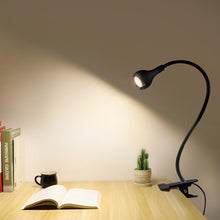 Load image into Gallery viewer, 5V USB power LED Desk lamp Flexible study Reading Book lights Eye Protect Table lamp With Clip For Home Decorative Table Lamp Cute Study Lamps for Bedroom Décor
