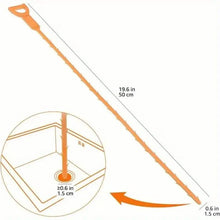 Load image into Gallery viewer, 6-Pack: 19.6-inch Flexible Basic Drain Plug Remover

