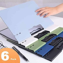 Load image into Gallery viewer, 6-Pack: A4 Binder Punchless with Spring Action Clamp
