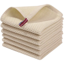 Load image into Gallery viewer, 6-Pack: Cotton Waffle Woven Kitchen Towel
