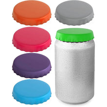 Load image into Gallery viewer, 6-Pack: Silicone Can Lids Fits Standard Soda Cans
